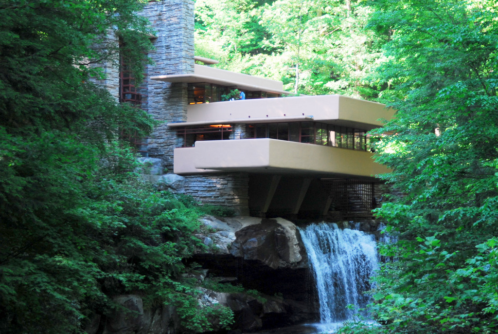 Modern arkitektur av Frank Lloyd Wright